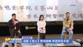 電影《蒼山》青島放映 講述濃濃鄉(xiāng)愁