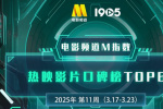 電影頻道M指數(shù)2025年第11周熱映影片口碑榜發(fā)布