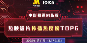 电影频道M指数第11周热映影片传播热度榜发布