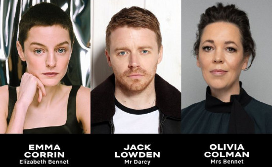 艾玛·科林、奥利维娅·科尔曼加盟《傲慢与偏见》