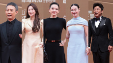第二十届华表奖入场式 惠英红章子怡等影人齐聚