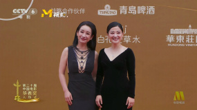 第二十届华表奖 | 演员秦海璐、梅婷黑裙造型携手入场