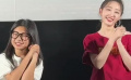 北舞畢業(yè)的蔣夢(mèng)婕鼓勵(lì)小女孩跳手勢(shì)舞 好溫柔呀