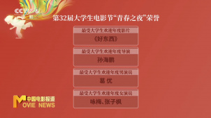 第32届北京大学生电影节“青春之夜”北京落幕
