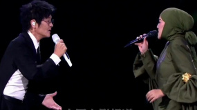 孙楠 茜拉合唱歌曲《月光爱人》