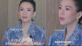 章子怡说《卧虎藏龙》为中国电影走出去创造了有利环境