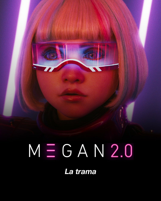 《梅根2.0》曝海报 初代机械妖姬VS终极AI杀器！
