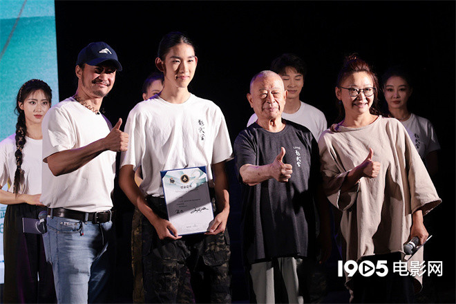 影武堂第八期结营 吴京:学生已参演《镖人》等项目