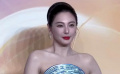 盛世美颜！37岁张雨绮身穿蓝色礼服中国设计