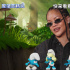 蕾哈娜变身酷飒萌趣蓝妹妹 献声《魔法蓝精灵》