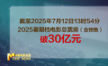 暑期檔電影票房破30億元