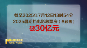 暑期档电影票房破30亿元