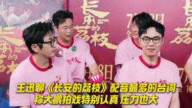 王迅说大鹏拍戏压力大特别认真