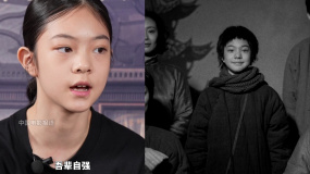 杨恩又10岁时拍摄电影《南京照相馆》
