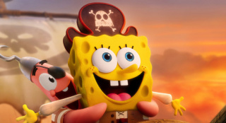 《海绵宝宝：深海大冒险》海报 致敬泰坦尼克号！