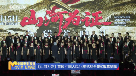《山河為證》首映 中國(guó)人民14年抗戰(zhàn)全景式銀幕呈現(xiàn)