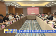《羊城烈爆》劇本研討會在北京舉辦