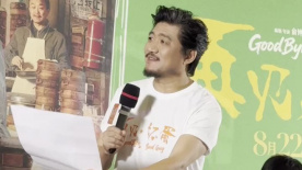 豆豆送“大武叔叔”陳明昊親筆畫(huà) 陳明昊：該練字了！