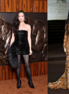 倪妮、宋威龙外网生图抗打 时装周同场黛米·摩尔