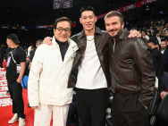 成龍、梁朝偉、貝克漢姆、李棟旭等觀戰(zhàn)NBA中國(guó)賽