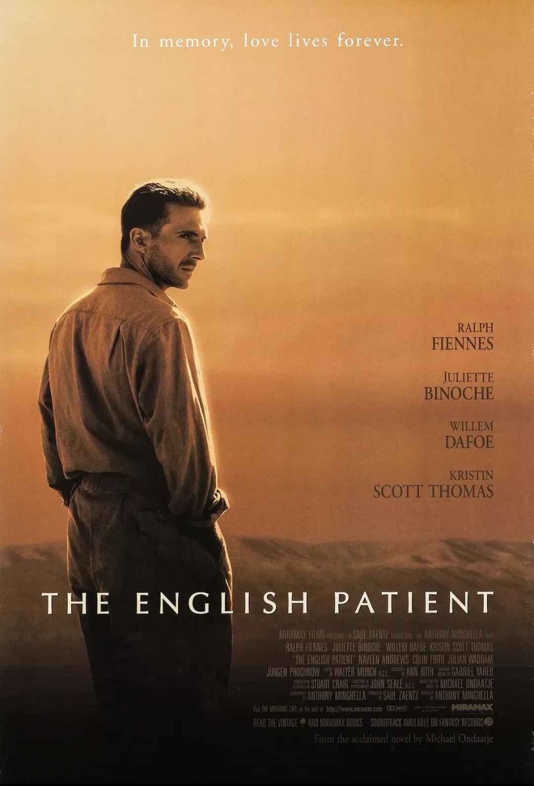 《英国病人》乱世异域中凄美恋情的背后……