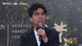 范明亮相第十一届文荣奖红毯