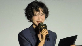 金鸡国产电影展启动仪式 万茜作为推介人发言