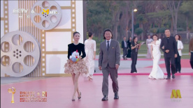 佟丽娅 王景春亮相第38届金鸡奖颁奖典礼入场仪式