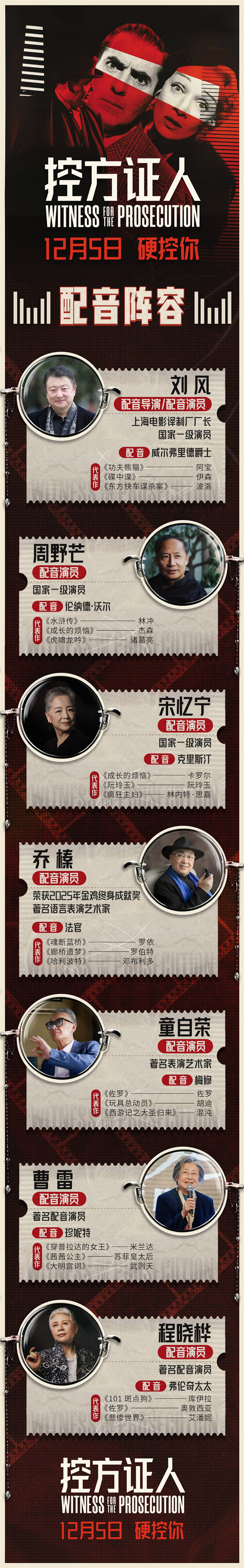 《控方证人》定档12.5 悬疑经典首登中国大银幕(图6)