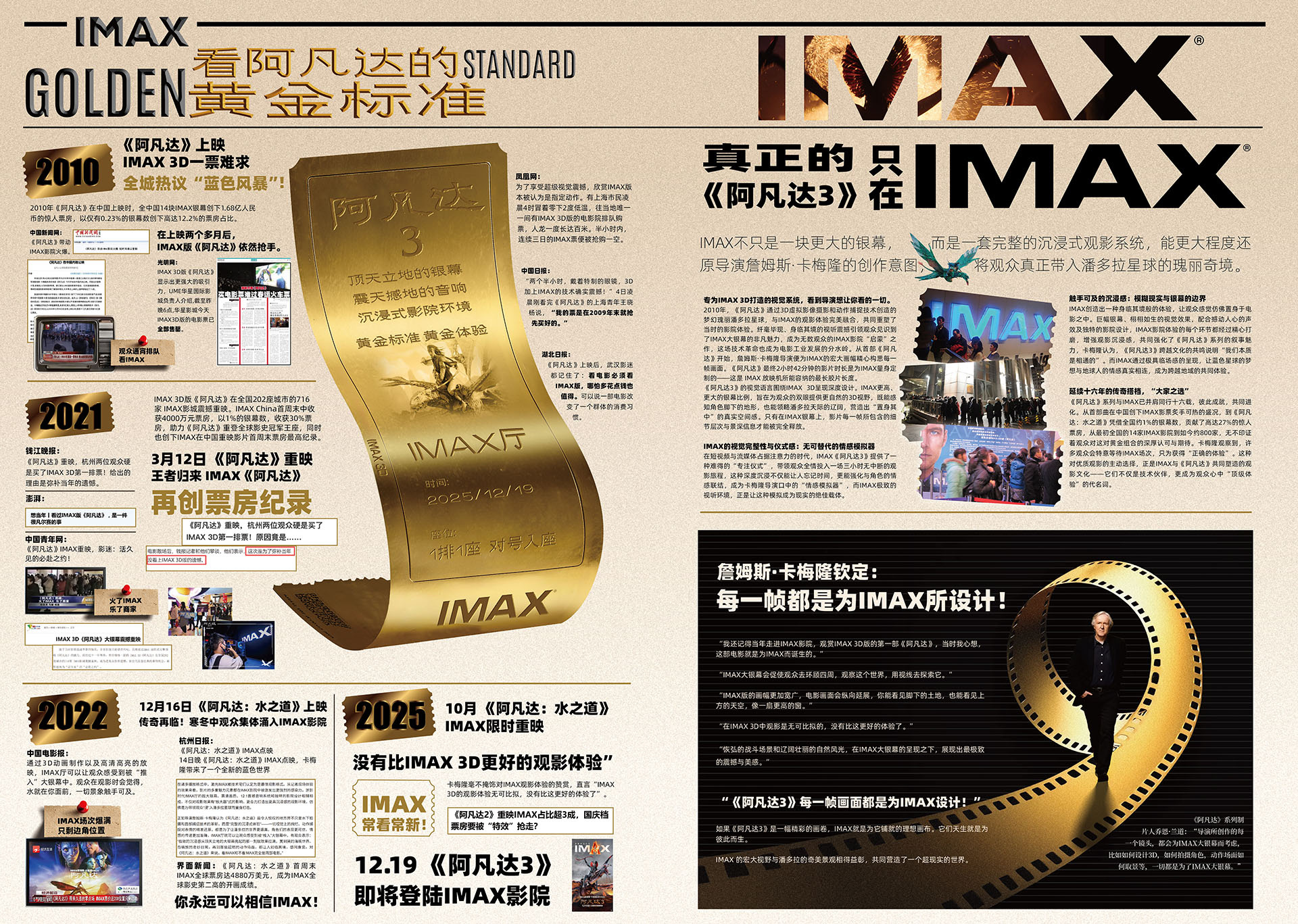 影迷盛赞IMAX《阿凡达3》 沉浸观影抵达潘多拉！