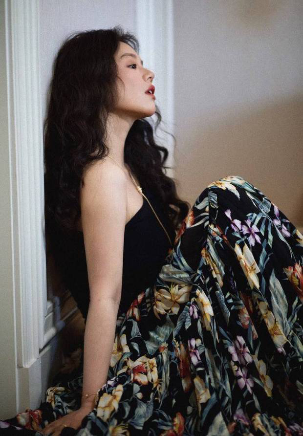 馬思純側(cè)臉驚艷。