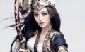 范冰冰素色造型寄托哀思 代言網(wǎng)絡(luò)游戲變身女游俠