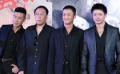 《西风烈》主演黑超亮相 四型男现场“撒酒疯”