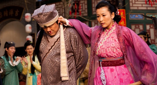 "唐伯虎2"周立波"挨打无极限" 神似吴孟达