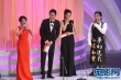 阮经天西装亮相帅气依旧 张钧宁黑色长裙优雅风