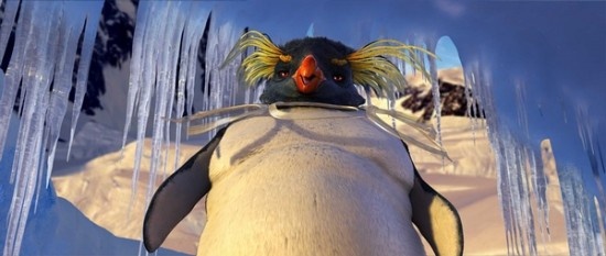 美丽的大脚企鹅动画片图片